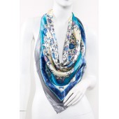 Fashion Square Silky Scarf 23 90x90cm